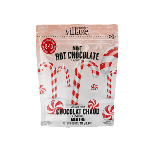 Candy Cane Hot Chocolate Pouch