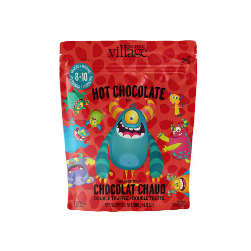 Sachet de chocolat chaud monstre